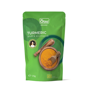 Turmeric pudra bio 125g Obio                                                                        -                                  102079