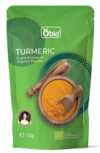 Turmeric pudra bio 125g Obio-                                  102079