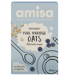 Porridge din ovaz fara gluten eco 325g AMISA                                                        -                                     322