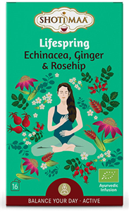 Ceai Shotimaa Balance Your Day - Lifespring - echinacea, ghimbir si macese bio 16dz                 -                                  104942