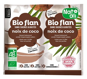 Budinca de cocos bio 2 buc x 5g 10g Nat-ali                                                         -                                  107948