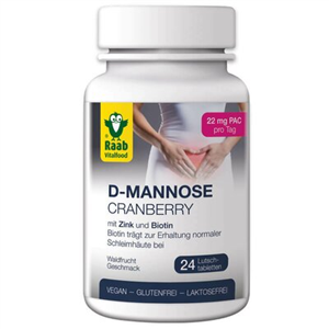 D-manoza si merisor 2200mg, 24 tablete vegane RAAB                                                  -                                  101712