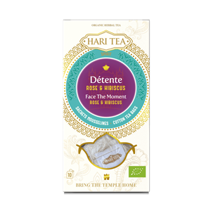 Ceai premium Hari Tea - Face the Moment - trandafiri si hibiscus bio 10dz                           -                                  100870