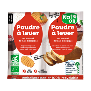 Praf de copt bio 2 buc x 7g 14g Nat-ali   -                                  106644