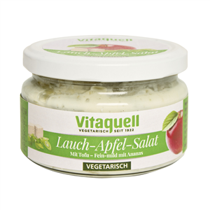 Salata cu tofu, praz si mere 200g Vitaquell                                                         -107661                                  