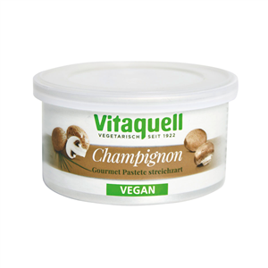 Crema tartinabila cu ciuperci Champignon bio 125g Vitaquell                                         -107645                                  