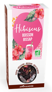 Flori de hibiscus - uz culinar bio 80g Aromandise-                                  106588