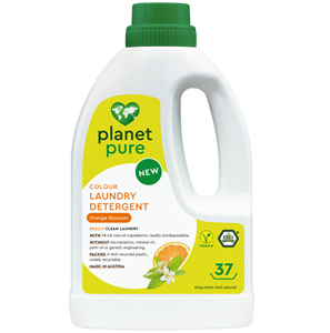 Detergent bio pentru rufe colorate - flori de portocal - 1.48 litri, Planet Pure                    -                                  105846
