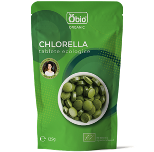 Chlorella tablete eco 125g Obio                                                                     -                                    1349