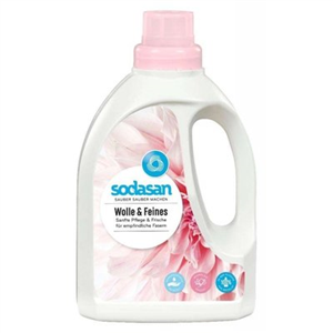 Detergent bio lichid pt. lana, matase si rufe delicata 750 ml Sodasan-                                    1404
