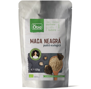 Maca neagra pudra eco 125g Obio                                                                     -                                  102587