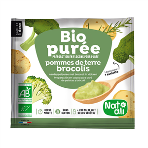 Piure instant de cartofi si broccoli, bio, 30g, Nat-ali                                             -                                  106674