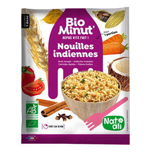 Noodle instant in stil indian, bio, 80g, Nat-ali                                                    -                                  106677