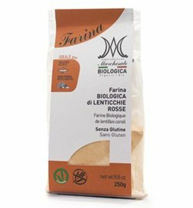 Faina de linte rosie fara gluten eco 250g Marchesato                                                -                                  103736