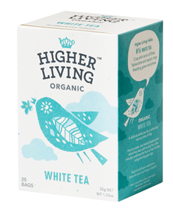 Ceai alb eco, 20 plicuri, Higher Living                                                             -                                  102688