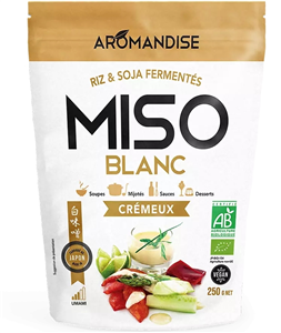 Pasta miso alba, cremoasa, bio, 250g, Aromandise                                                    -                                  106575