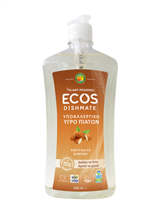Detergent lichid pentru vase cu migdale 500ml Ecos                                                  -107769                                  