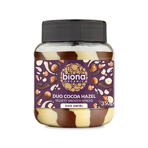 Crema de ciocolata cu alune Duo Swirl bio 350g Biona                                                -                                  101980