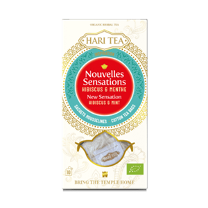 Ceai premium Hari Tea - New Sensation - hibiscus si menta bio 10dz                                  -                    105042              