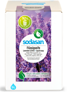 Sapun lichid cu lavanda si masline ecologic 5l Sodasan                                              -                                  107825