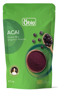 Acai pudra bio 60g Obio-                                     632