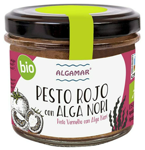 Pesto rosu cu alge nori bio 100g Algamar                                                            -                                  104599