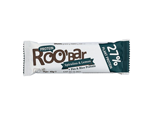 Baton proteic spirulina lamaie raw eco 40g Roobar                                                   -                                  102605