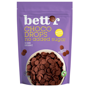 Choco drops cu erythritol bio 200g Bettr                                                            -                                  105379