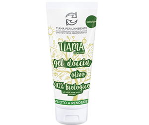 Gel de dus cu extract de maslin bio 200ml Tiama                                                     -                                  103410