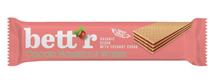 Napolitana cu crema de alune de padure si cacao bio 30g Bettr                                       -                                  107764