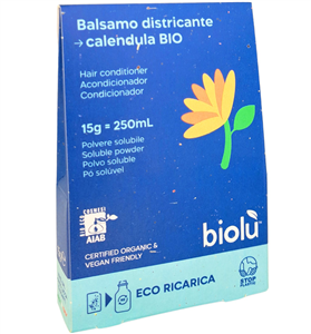Balsam de par cu galbenele bio pudra 15g, eco-refill, Biolu                                         -                                  105787