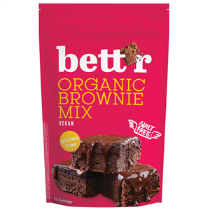 Mix pentru prajitura brownie fara gluten eco 400g Bettr                                             -                                  103283