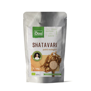 Shatavari pulbere eco 60g OBIO                                                                      -                                     772