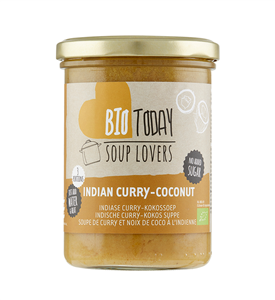 Supa crema in stil indian curry si cocos, bio, 400ml, Bio Today                                     -                                  106373