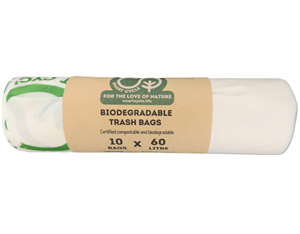 Saci menajeri biodegradabili 60 litri x 10 buc                                                      -                                  102894