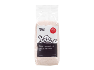 Sare cu continut redus de sodiu fina 500g Green Bliss                                               -                                  107808