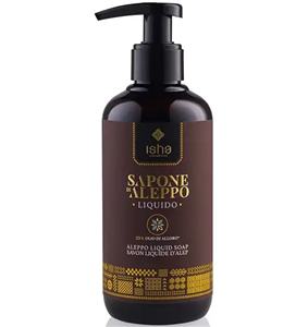 Sapun de alep lichid cu 25% ulei de dafin, 250ml, Isha                                              -                    105267              