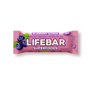 Lifebar plus baton cu afine si quinoa raw eco 47g-                                    1051