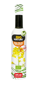 Ulei de rapita bio 375 ml Big Nature presat la rece                                                 -                                  104858