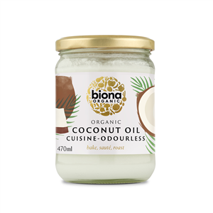 Ulei de cocos dezodorizat eco 470g BIONA-                                     876