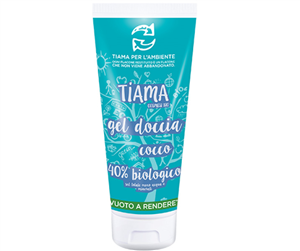 Gel de dus cu cocos bio 200ml Tiama                                                                 -                    103411              