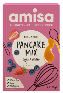 Mix pentru clatite fara gluten eco 2x180g Amisa                                                     -                                     503