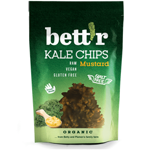 Chips din kale cu mustar raw eco 30g Bettr                                                          -                                  103298