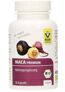 Maca premium bio 500mg, 80 capsule vegane RAAB                                                      -                                    1796