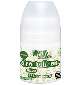 Deodorant roll-on cu extract de maslin bio 50ml Tiama                                               -                                  103416