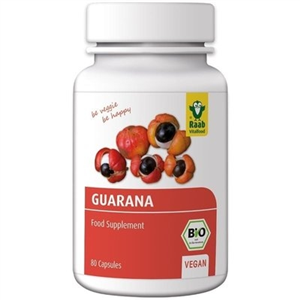 Guarana bio 500mg, 80 capsule vegane RAAB-                                    1794