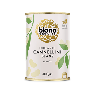 Fasole alba Cannellini bio 400g Biona                                                               -                                  101972