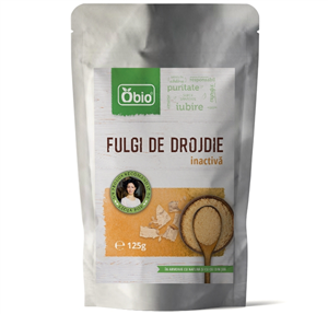 Fulgi de drojdie inactiva 125g OBIO                                                                 -                    102588              