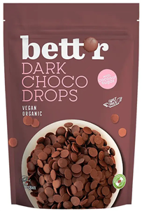 Choco drops Dark bio 200g Bettr                                                                     -                                  105447