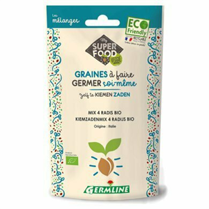 Mix din 4 ridichi pentru germinat eco 100g Germline                                                 -                                     500